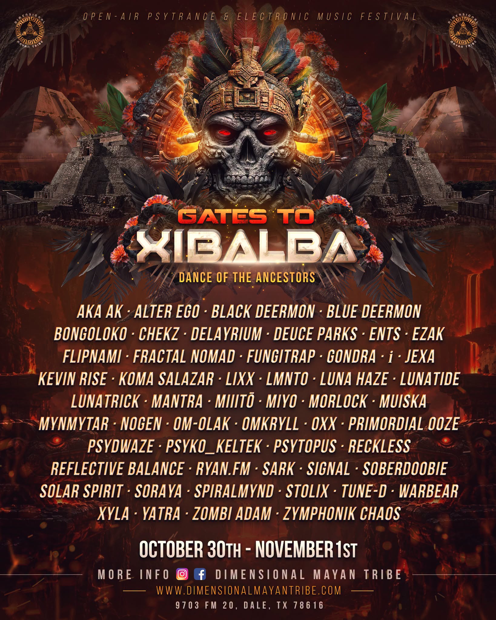 Gates to Xibalba Full Lineup